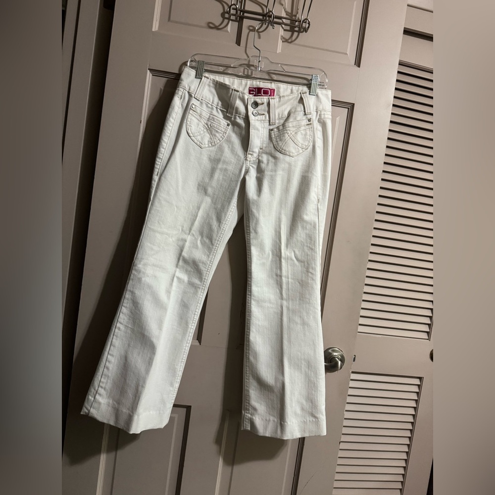 Womens GLO White Jeans Size 9